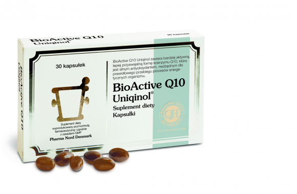 Bio-Active Q10 Uniqinol -  aktywna forma koenzymu Q10