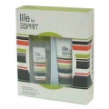 ESPRIT LIFE BY ESPRIT MEN ZESTAW WODA PERFUMOWANA 75 ML + ŻEL POD PRYSZNIC 75 ML