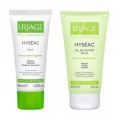 URIAGE HYSEAC ZESTAW KREM MATUJĄCY 40 ML + ŻEL OCZYSZCZAJĄCY 50 ML