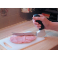 NÓŻ Z ZAKRZYWIONYM ERGONOMICZNYM UCHWYTEM CC0029