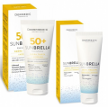 DERMEDIC SUNBRELLA KREM SPF 50 SKÓRA TŁUSTA I  MIESZANA 50 G +  DERMEDIC SUNBRELLA BALSAM CHŁODZĄCY PO OPALANIU 200 G