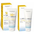 DERMEDIC SUNBRELLA KREM SPF 50 SKÓRA Z PROBLEMAMI NACZYNKOWYMI 50 G + DERMEDIC SUNBRELLA BALSAM CHŁODZĄCY PO OPALANIU 200 G
