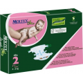 MOLTEX EKO PIELUSZKI JEDNORAZOWE  MINI 3-6 KG 46 SZTUK