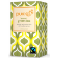 PUKKA EKOLOGICZNA HERBATA LEMON GREEN TEA 20 SASZETEK