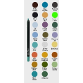 Gosh Wodoodporna kredka do oczu velvet touch eye liner waterproof Green devil