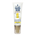 Schwarzkopf Gliss KurOli Nutritive Fluid na koncówki do włosów suchych i zniszczonych