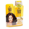 Schwarzkopf Gliss KurOli Nutritive Szampon do włosów suchych i zniszczonych 400ml + Balsam 200ml