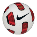 Piłka nożna Nike T90 Club Team biało-czerwona