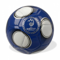 Piłka nożna Adidas Euro 2008 Glider niebiesko-biała