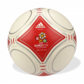 Piłka Nożna Adidas Euro 2012 Capitano biało-czerwona