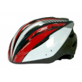Kask rowerowy Meteor MB20 czerwono-biały
