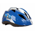 Kask rowerowy Meteor MV6-5 niebiesko-biały
