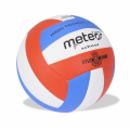 Piłka siatkowa Meteor School PU Korea pomarańczowa