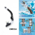 Fajka nurkowa AQUA SPEED OMEGA czarna