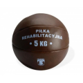 Piłka rehabilitacyjna skóra syntetyczna 5 KG