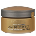 Loreal Age Re-Perfect Pro-calcium Krem dogłębnie odbudowujący na noc 55+