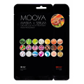 MOOYA BIO ORGANICZNY ZABIEG EFEKT PEELINGU MASKA + KREM