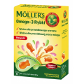 Tran Norweski, Moller'S Omega-3 rybki, 36 żelowych rybek