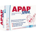 Apap junior, Dla dzieci powyżej 4 roku życia, 10 saszetek