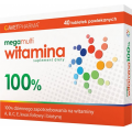 MEGA MULTIWITAMINA  100 % 40 TABLETEK