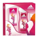 Adidas Fruity Rhythm Zestaw: Woda toaletowa, 30 ml + Żel pod prysznic, 250 ml