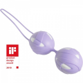 Kulki Fun Factory Smartballs, Dwie Kulki, Cukierkowy fiolet