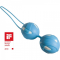 Kulki FUN FACTORY SMARTBALLS DWIE KULKI - teneo duo biało-turkusowe