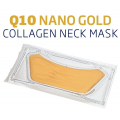 OSTATNIA SZTUKA! AURA HERBALS HYDROŻELOWA MASKA KOLAGENOWA NA  SZYJĘ - Q10 NANO GOLD