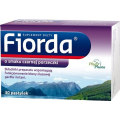 Fiorda, 30 pastylek o smaku czarnej porzeczki