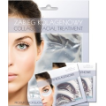 BEAUTY FACE - WALENTYNKOWY Zestaw Wygładzająca maska kolagenowa kompaktowa na twarz z ekstraktem perłowym + 2 x nowe płatki pod oczy usuwające toksyny i przeciw cieniom i opuchliznom