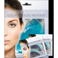BEAUTY FACE - WALENTYNKOWY Zestaw Hydronawilżająca maska kolagenowa kompaktowa z algami + 2 x nawilżająco ujędrniające płatki pod oczy z algami morskimi