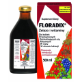 FLORADIX ŻELAZO I WITAMINY TONIK BEZALKOHOLOWY  500 ML