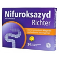Nifuroksazyd RICHRET 0,1 g 24 tabl.