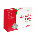 Apteo, Żurawina Forte, 10 kaps