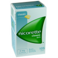 NICORETTE CLASSIC 2 MG, GUMA DO ŻUCIA 105 SZTUK