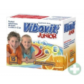 VIBOVIT JUNIOR O SMAKU POMARAŃCZOWYM, 15 TOREBEK PO 2 G