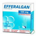 EFFERALGAN 500 MG, 8 TABETEK MUSUJĄCYCH