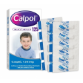 CALPOL 125 MG, 10 CZOPKÓW