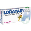 LORATADYNA  GALENA 10 MG, 10 TABLETEK