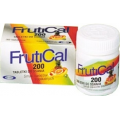 FRUTICAL 200 SMAK OWOCÓW TROPIKALNYCH 0,5 G = 0,2 G WAPNIA TABL. DO SSANIA 30 TABL.