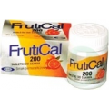 FRUTICAL 200 SMAK POMARAŃCZOWY 0,5 G = 0,2 G WAPNIA TABL. DO SSANIA 30 TABL.
