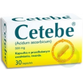 CETEBE 500 MG, 30 KAPSUŁEK