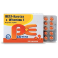 BETA-KAROTEN + WITAMINA E 90 KAPSUŁEK