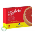 ASCALCIN PLUS O SMAKU GREJPFRUTOWYM  PROSZEK MUSUJĄCY 14 TOREBEK