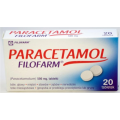 PARACETAMOL 500 MG, 20 TABLETEK