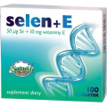 SELEN+E (50 MCG SE + 10 MG WITAMINY E) 100 TABLETEK