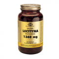SOLGAR LECYTYNA SOJOWA 1360 MG 100 KAPSUŁEK