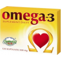 Omega 3, Naturell, 500 mg, 120 kapsułek