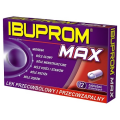 IBUPROM MAX 400 MG, 12 TABLETEK DRAŻOWANYCH