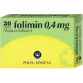 FOLIMIN 0,4 MG 0,4 MG TABL. 30 TABL.